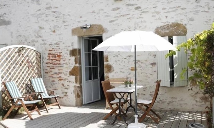 Talmont-Saint-Hilaire Cabaña | Gîte charmant avec terrasse et cour commune, près de plages et thalasso, Talmont-Saint-Hilaire