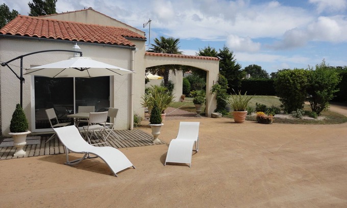Talmont-Saint-Hilaire Cabaña | Encantadora casa de campo para sus vacaciones, tranquila cerca del mar, gran playa. Proxi Les Sables.