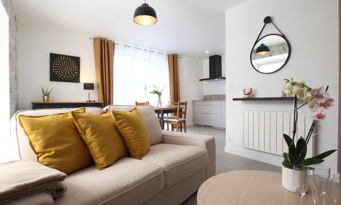 Saint-Lo-d'Ourville Cabaña | Gîte Justine encantador en Portbail-sur-Mer