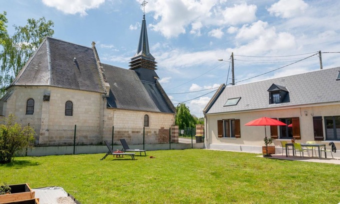 Gouy-les-Groseillers Cabaña | Casa encantadora con jardín, cerca de Amiens y Beauvais