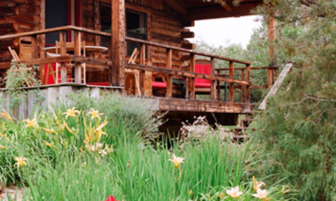 Mancos Cabaña | Cozy Stand Alone Garden Cottage, ubicado en un bosque, cubierta cubierta, cerca del lago