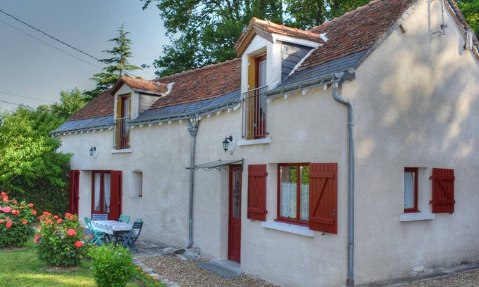 Azay-sur-Cher Cabaña | Casa rural con jardín amplio en Touraine, cerca de castillos y Tours, ideal para familias