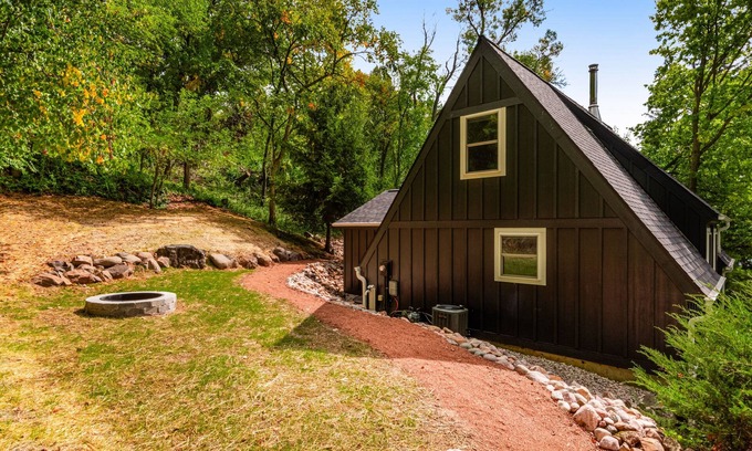 Baraboo Casa | Charming home with deck, grill, firepit, & washer/dryer - quiet location