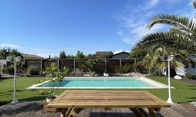 Cussac-Fort-Medoc Casa | Charming house between castles and ocean