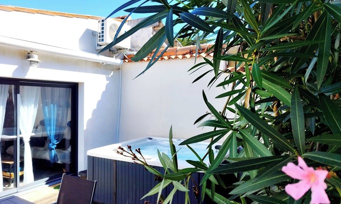 Angoulins Casa | Bonita casa con encanto 3 * jacuzzi privado centro de playa, pueblo, tiendas