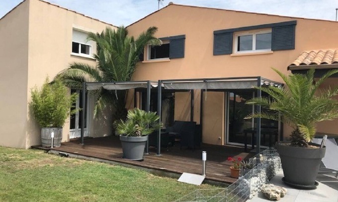 Nieul-sur-Mer Casa | Casa con encanto, piscina a 5 minutos del mar, La Rochelle / Ile de Ré
