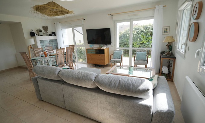 Surtainville Casa | Charming house facing dunes and sea - Surtainville, Cotentin