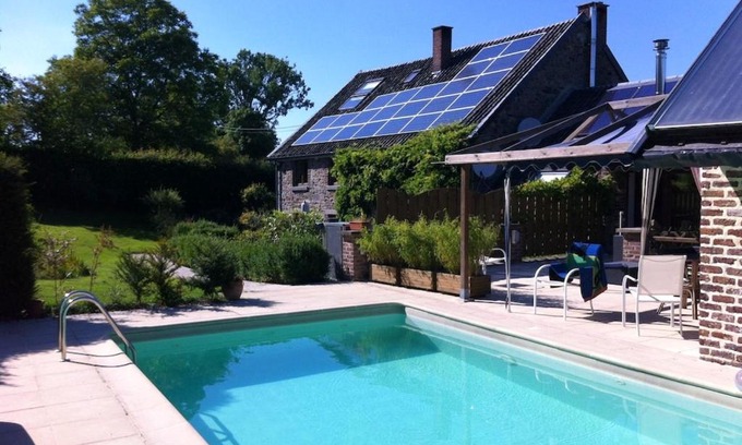 La Reid Casa | Charming House in Theux with Private Pool
