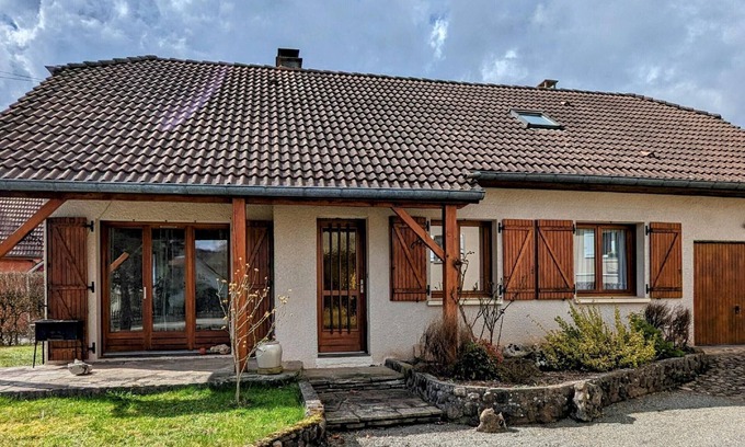 Plancher-Bas Cabaña | Casa encantadora con jardín, terraza y aparcamiento cerca del Ballon d'Alsace