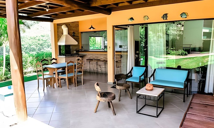 Tesouro da Colina Condominio | Charming house with sea view in Ilhabela