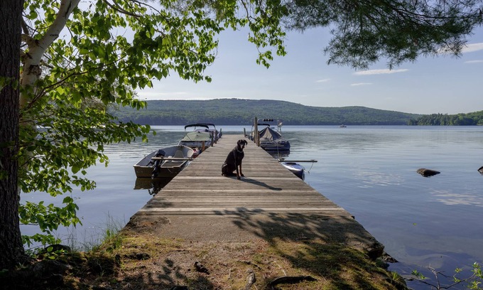 Mount Sunapee Casa | Lago Sunapee, lancha a motor disponible, se admiten mascotas.