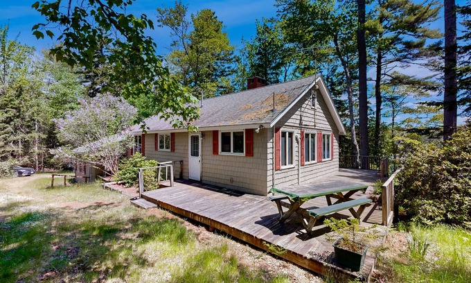 Mount Desert Casa | Charming Lakefront Retreat with Canoes, Kayaks, and Modern Comforts