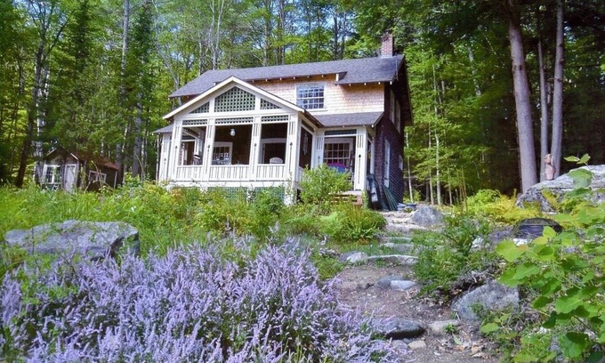 North Bridgton Casa | Retiro encantador frente al lago