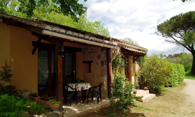 Gavaudun Cabaña | Pequeña casa de encanto en excepcional Holiday Village **** en Périgord-Quercy