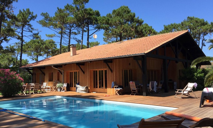 Piraillan Casa | CAP FERRET / PIRAILLAN VILLA CON ENCANTO CON PISCINA: GRAN CONFORT