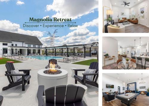 Magnolia Casa | Charming Magnolia Retreat Clubhouse and Gym Access