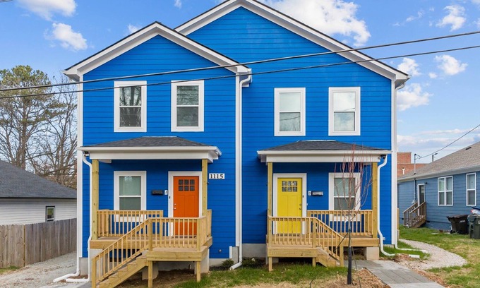 East Durham Casa | Charming New Townhome near Downtown, DPAC -Unit A