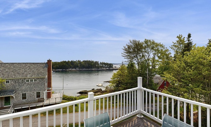 Five Islands Casa | Charming Oceanfront House with Deck, Cozy Loft, and Direct Beach Access