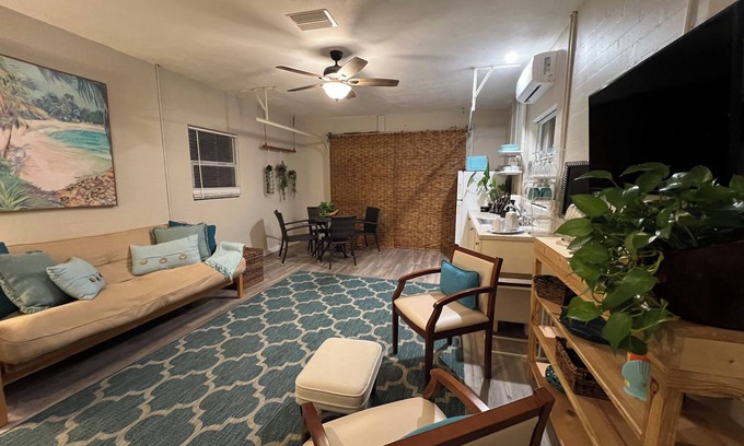 South Daytona Apartamento | Charming Old Florida 1-bedroom apartment with WiFi, AC in lovely South Daytona