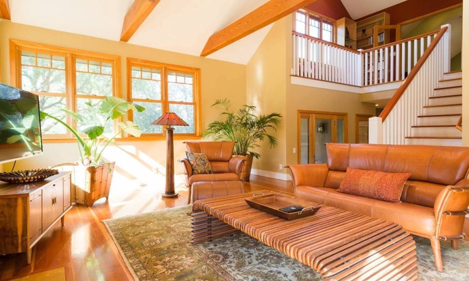 Penngrove Casa | Encanto Penngrove Retreat Home en Half Acre - Bañera de hidromasaje, Naturaleza