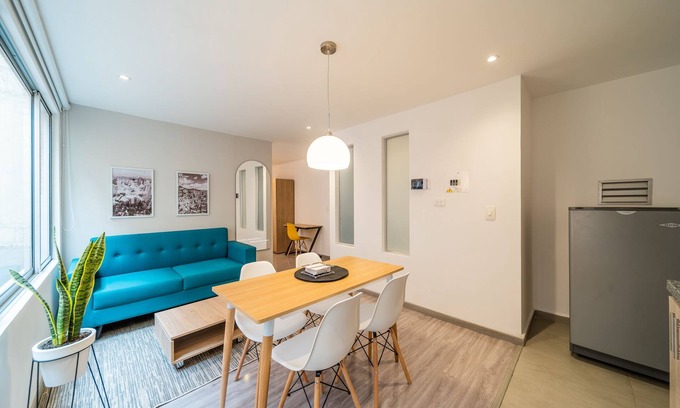 Financial District Apartamento | Charming Place in Chapinero Alto - Enhanced Wifi Connection