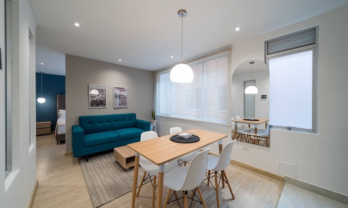 Financial District Apartamento | Charming Place in Chapinero Alto - Enhanced Wifi Connection