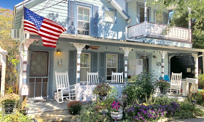 Ocean Grove Casa | Encantadora casa victoriana prístina a 3 cuadras de la playa, 4 insignias de playa incluidas