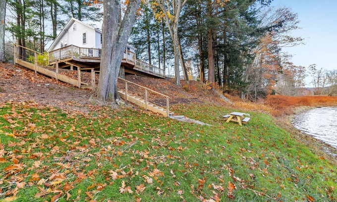 Equinunk Casa | Disfrute de la encantadora y privada casa frente al río de Delaware cerca de Callicoon NY