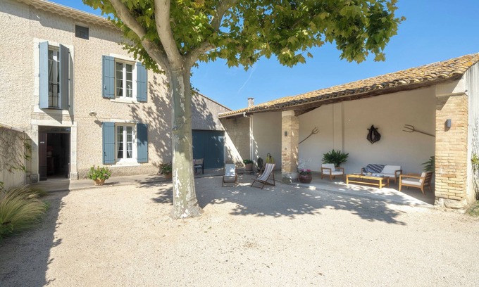 Jonquerettes Casa | MAS DE PUEBLO EN JONQUERETTES CERCA DE AVIGNON (etiqueta 3 teclas CLEVACANCES) -