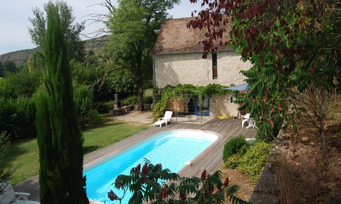Andressac Casa | Encanto Quercy renovado granero de 5/6, pisc 8x4