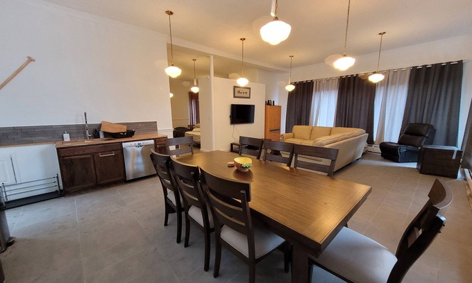 Bingham Casa | Charming renovated Bank building direct access for ATV/ snowmobiles