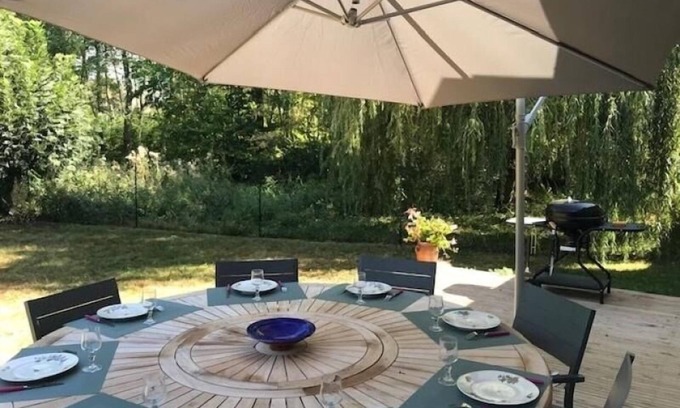 Ardentes Cabaña | Casa en Berry con piscina, cerca de Châteauroux y CNTS, ideal para pescadores y senderistas