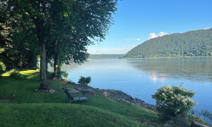 Dauphin Casa | Encantadora cabaña frente al río con impresionantes vistas de Susquehanna