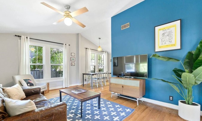Blackshear-Prospect Hill Casa | Charming Rustic Oasis w/ Cowboy Pool, Fire Pit