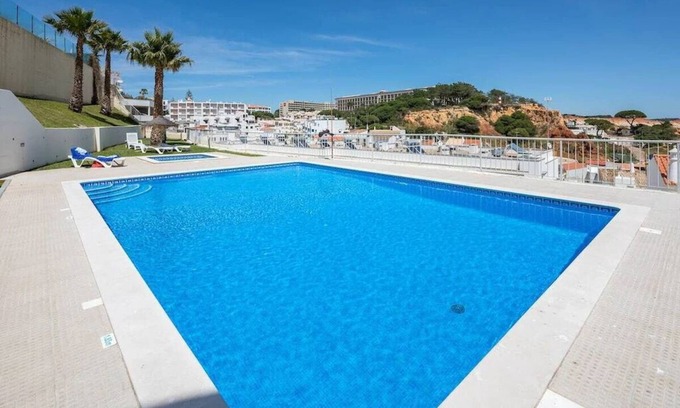 Olhos D'Agua Apartamento | Charming Sea View Flat w/Pool, 20 meters from the Beach