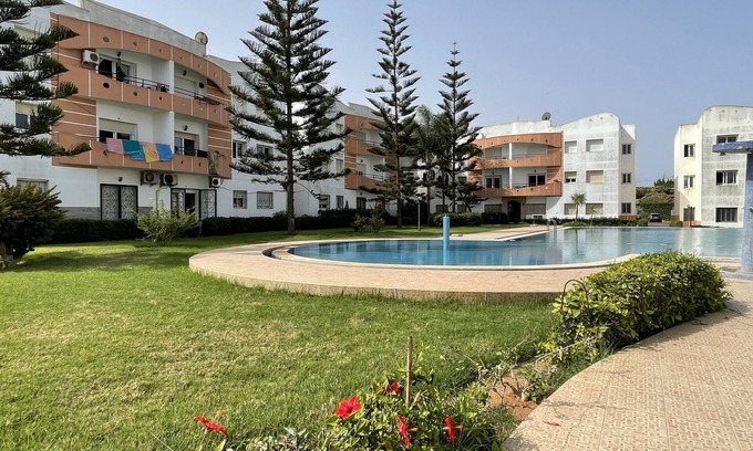 Pont Blondin Apartamento | Charming seaside residence apartment with swimming pool, beach 400m Refurbished