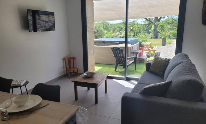 Couzon Cabaña | Casa rural con SPA, Aire Acondicionado y acceso para PMR en Couzon