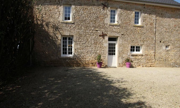 Orglandes Cabaña | Casa de 8 pers. en Orglandes: 4 Hab, jardín, BBQ, cerca de Utah Beach