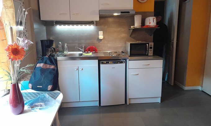 Luxeuil-les-Bains Apartamento | Charming studio for curists or visitors next to the thermal baths