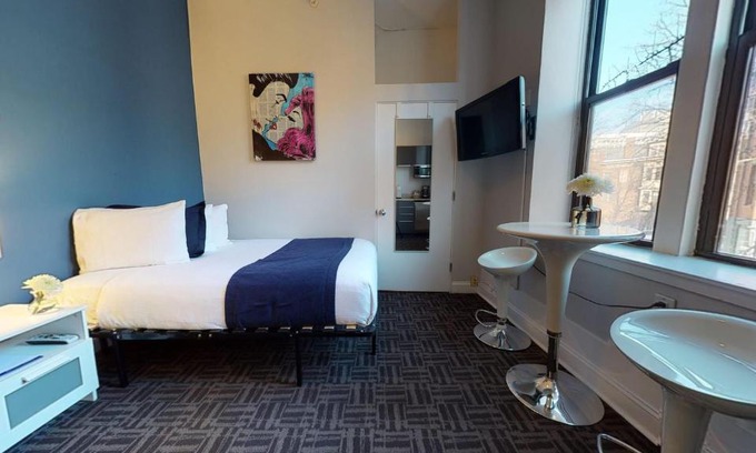 Columbus Apartamento | Charming Studio in Boston Brownstone, C. Ave #33