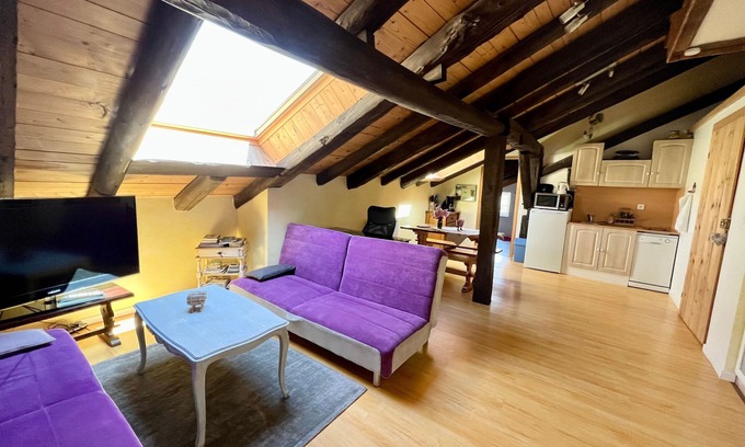 Le Menil Apartamento | Encantador estudio en granja con terraza y estacionamiento - montañas de los Vosgos