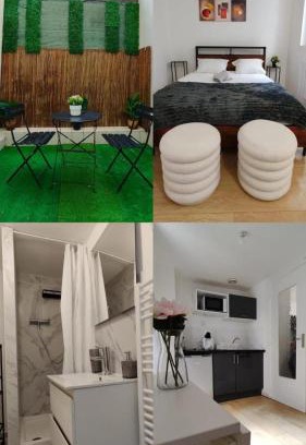 Roubaix Apartamento | Charming studio with terrace in Roubaix