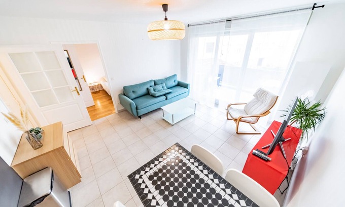Ferrandiere - Maisons Neuves Apartamento | Encantador T2 (44M2) luminoso con terraza