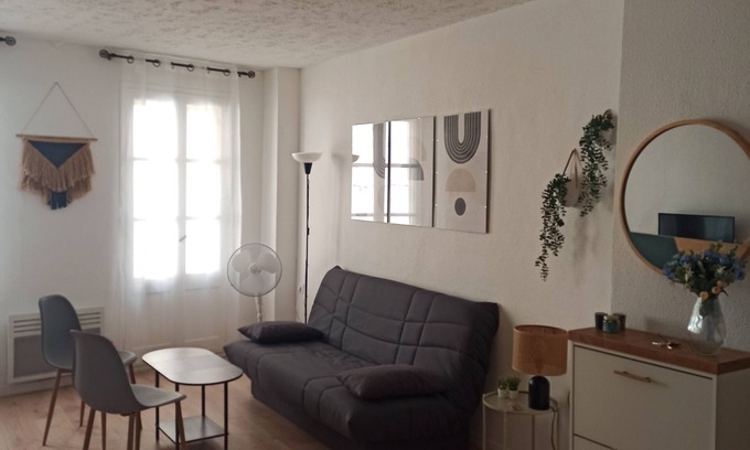 Les Platanes Apartamento | Charming T2 apartment in Perpignan's historic city center