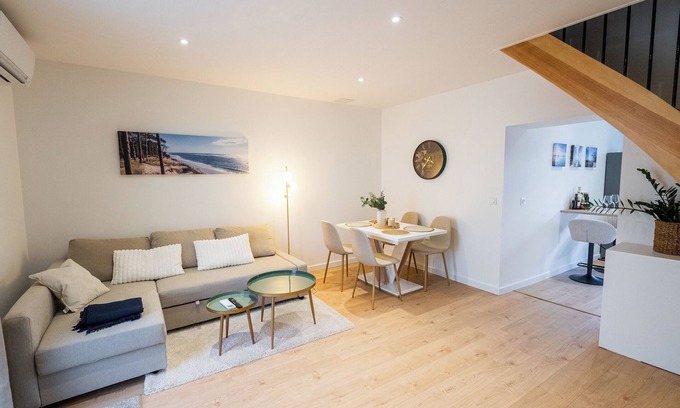 Floirac Casa | Charming T2 with terrace and spa - near Bordeaux