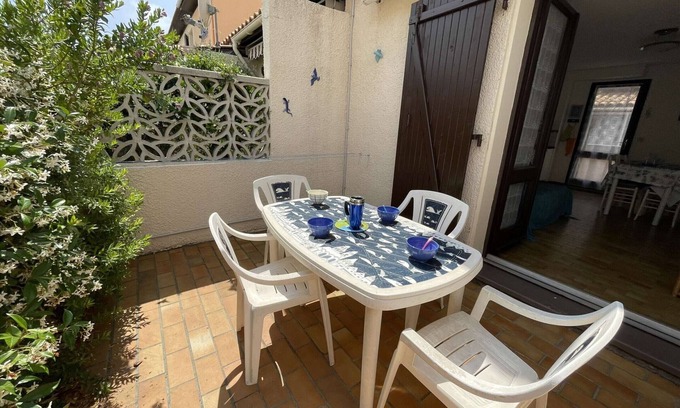 Narbonne-Plage Villa | Nueva 2023 - Villa T3 con aire acondicionado y parking - Cerca de la playa - Para 4/5 personas
