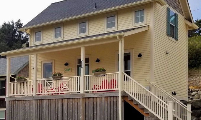 Olivia Beach Casa | Charming, three-story getaway w/ two cozy living areas - walk to the beach