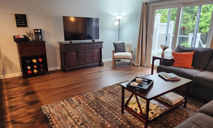Village Green Casa | Charming Townhome in Baldwinsville