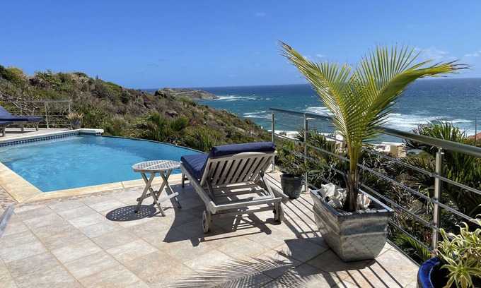 Dawn Beach Estates Villa | Espectacular vista al mar a pie de la playa Dawn PROMOCIÓN SUR DEMANDE