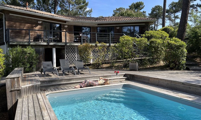 Le Canon Villa | VILLA CON ENCANTO EN MADERA Cap-Ferret